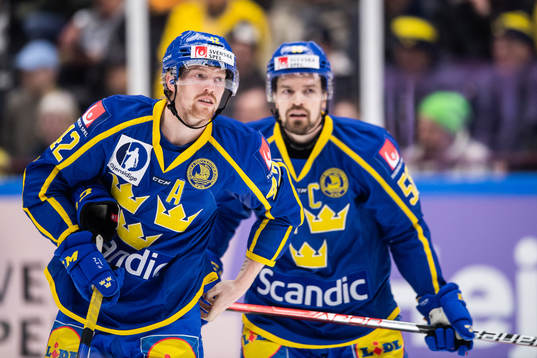 Joakim Nordström of Sweden and Anton Lander of Sweden