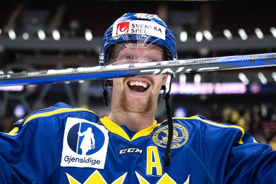 Joakim Nordström of Sweden celebrates