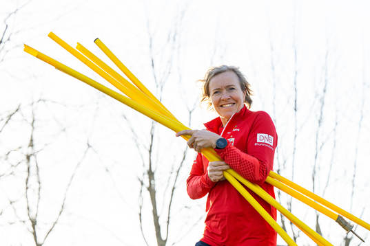 Gunnvor Halmøy, physical coach of the Norwegian women's
