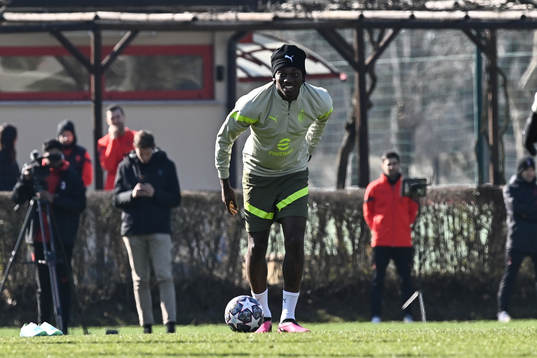 Rafael Leao of Milan