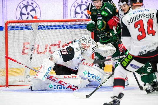 Malmö Redhawks målvakt Adam Werner