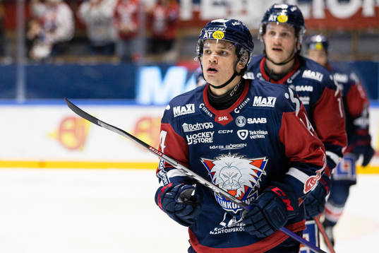 Linköpings Arvid Costmar jublar