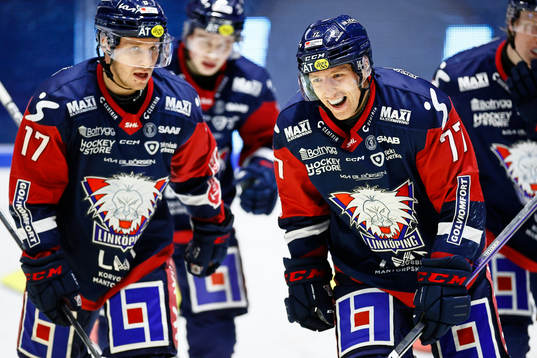 Linköpings Markus Hännikäinen jublar