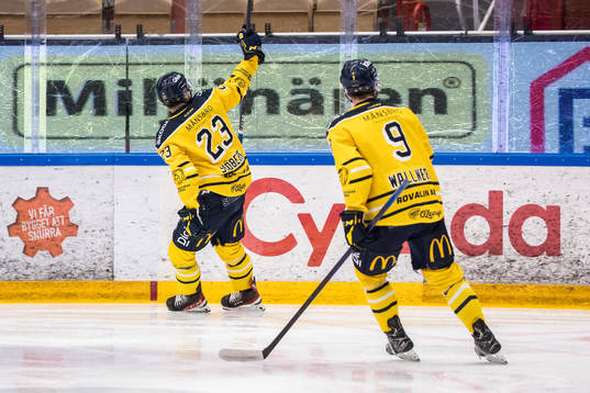 Södertäljes Albert Sjöberg jubel