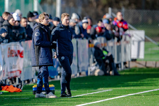 Onsalas tränarduo Adam Fogelblad och Jonas Ericsson