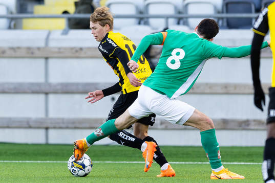 Häckens Pontus Dahbo och Jönköpings Södras Samuel Adrian
