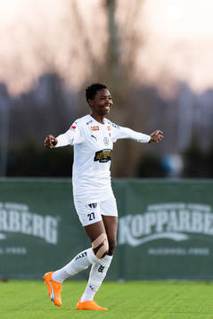 Häckens Aisha Ahmed Abdulle jublar