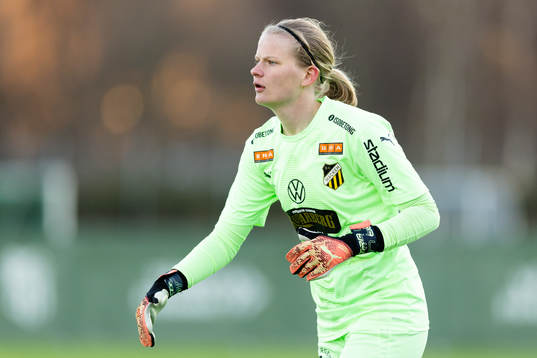 Häckens målvakt Kajsa Wallem