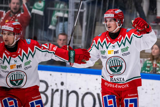 Frölundas Loui Eriksson jublar