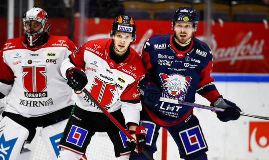 Örebros Kristian Näkyvä och Linköpings Christoffer Ehn