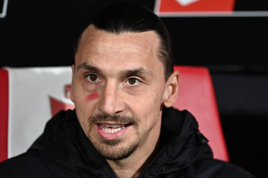 Zlatan Ibrahimovic of AC Milan