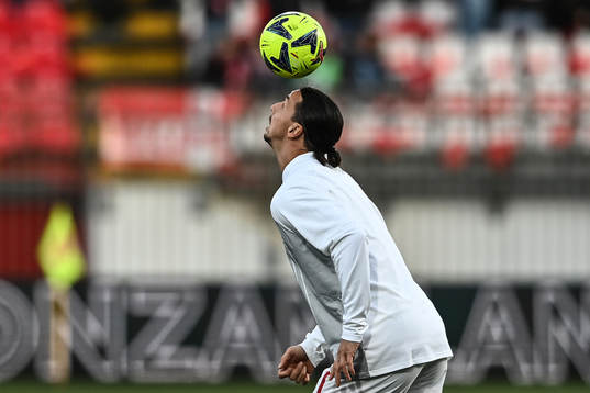 Zlatan Ibrahimovic of AC Milan