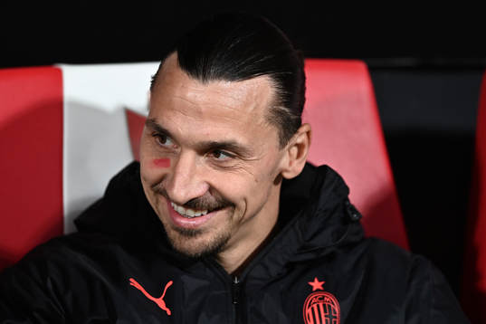 Zlatan Ibrahimovic of AC Milan