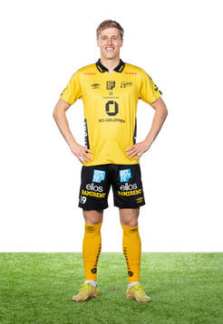 Elfsborgs Jeppe Okkles 1 poserar för ett porträtt den 21 februari 2023 i Borås.
