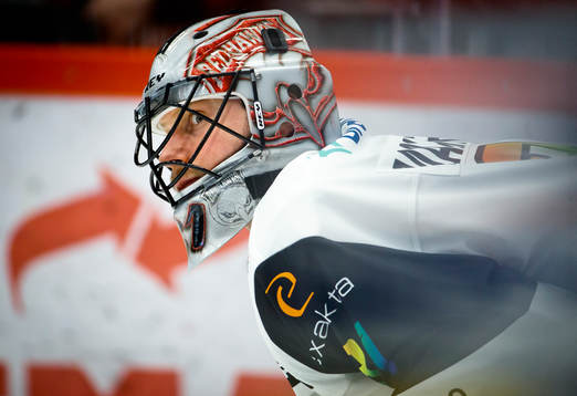 Malmö Redhawks målvakt Brandon Maxwell