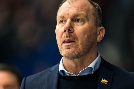 HV71s tränare Johan Lindbom