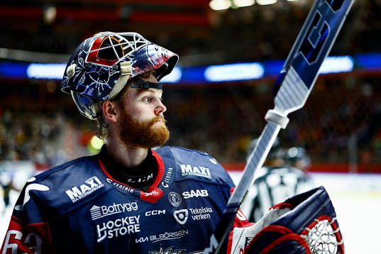 Linköpings målvakt Marcus Högberg