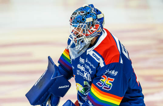 Oskarshamns målvakt Joe Cannata