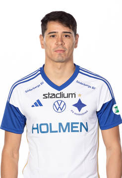 Norrköpings Jean Carlos de Brito poserar för ett porträtt den 22 februari 2023 i Norrköping.