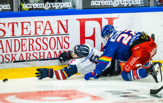 Linköpings Oscar Fantenberg och Oskarshamns John Dahlström