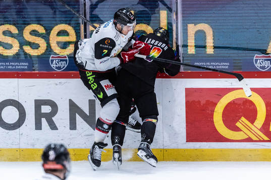 Malmö Redhawks Oliver Lauridsen och Brynäs Johan Larsson