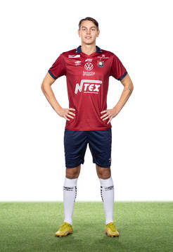Örgrytes Noah Christoffersson poserar för ett porträtt den 23 februari 2023 i Göteborg.