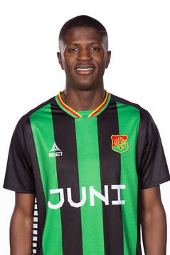 GAIS Chisomnazu Chika Chidi poserar för ett porträtt den 23 februari 2023 i Göteborg.
