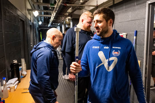 Oskarshamns målvakt Joe Cannata