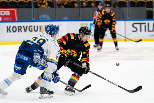 Leksands Emil Heineman och Skellefteås Pär Lindholm