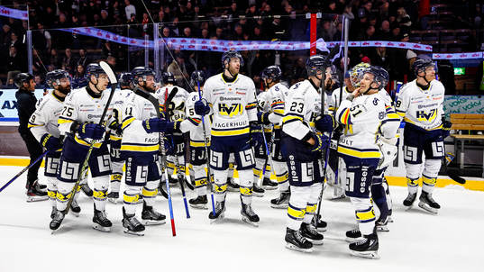 HV71s spelare jublar
