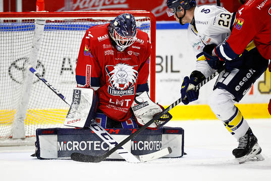 Linköpings målvakt Marcus Högberg