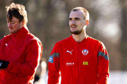 Helsingborgs Rasmus Jönsson och Adam Hellborg