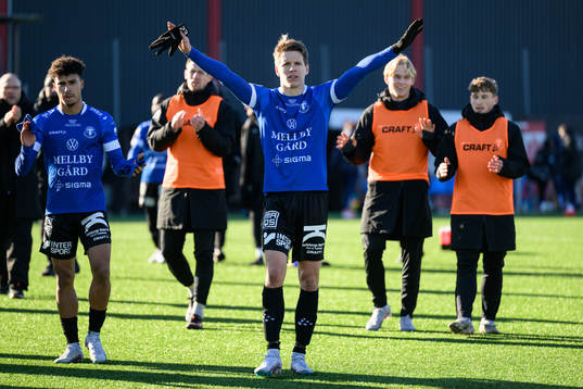 Trelleborgs Bödvar Bödvarsson jublar