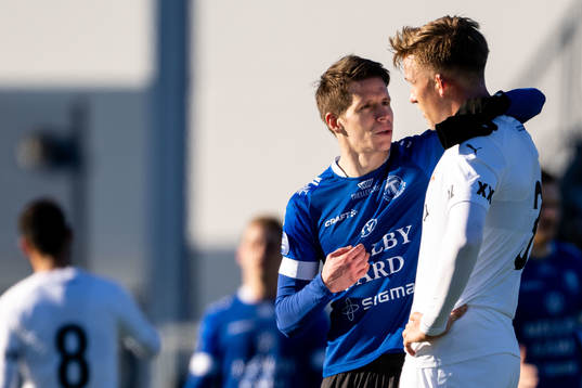 Trelleborgs Bödvar Bödvarsson och Helsingborgs Casper