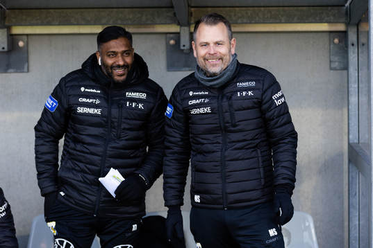 IFK Göteborgs assisterande tränare Alexander Tengryd och