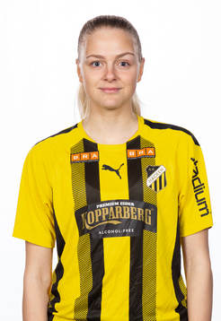 Häckens Agnes Jelander poserar för ett porträtt den 27 februari 2023 i Göteborg.