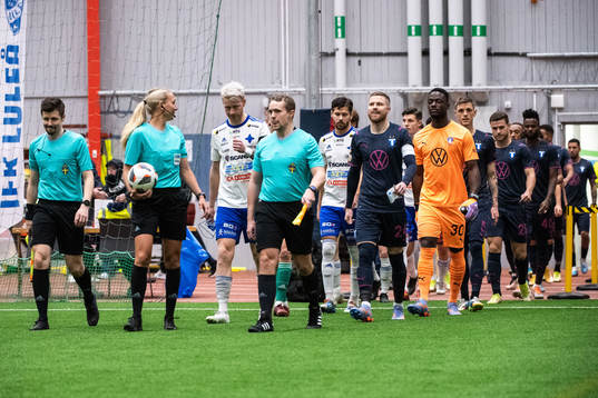 Malmö FFs och IFK Luleås spelar