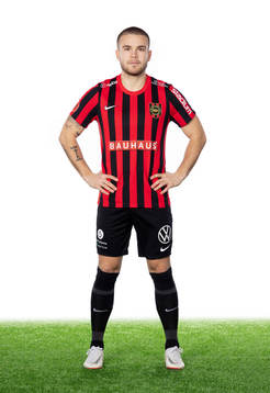 Brommapojkarnas Amadeus Sögaard poserar för ett porträtt den 28 februari 2023 i Stockholm.