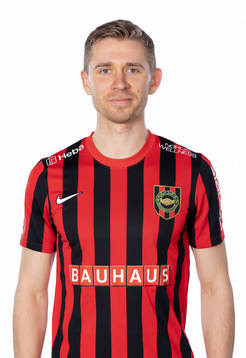 Brommapojkarnas Ludvig Fritzson poserar för ett porträtt den 28 februari 2023 i Stockholm.