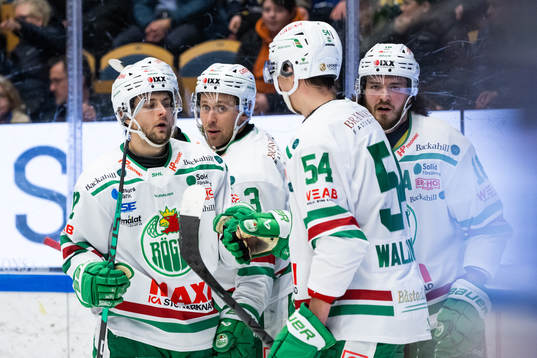 Rögles Daniel Zaar, Michael Kapla, William Wallinder och