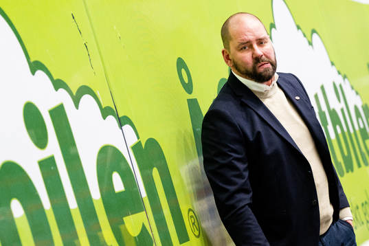 Västerviks tränare Nichlas Falk