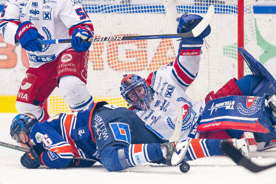 Oskarshamns målvakt Tim Juel