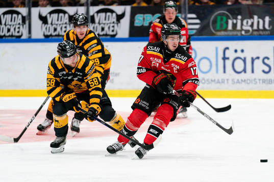 Skellefteås Oskar Nilsson och Luleås Isac Brännström