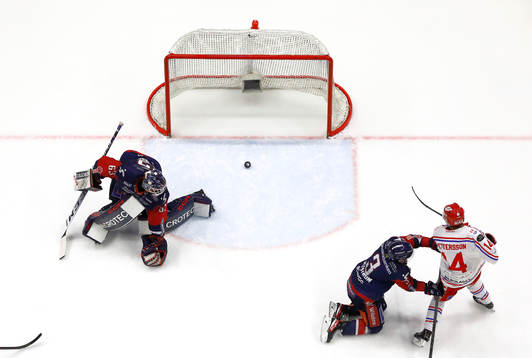 Mål 1-2 av Timrås Emil Pettersson förbi Linköpings