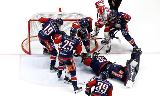 Mål 0-1 av Timrås Panu Mieho förbi Linköpings målvakt