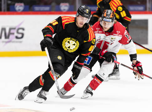 Brynäs Dmytro Timashov och Örebros Rodrigo Abols