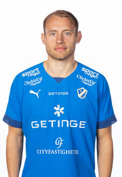 Halmstads Villiam Dahlström poserar för ett porträtt den 3 mars 2023 i Halmstad.