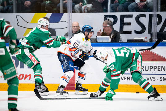 Rögles Linus Sandin och Vojtech Mozik