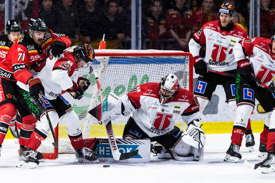 Luleås Linus Fröberg, Örebros Elias Pettersson och