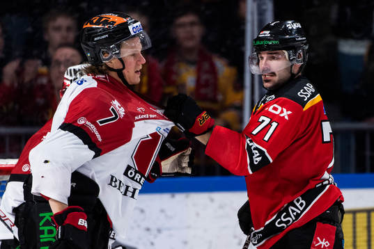 Örebros Marcus Hardegård och Luleås Linus Fröberg